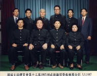 Board of instructors at the Taiji Association, Penang.